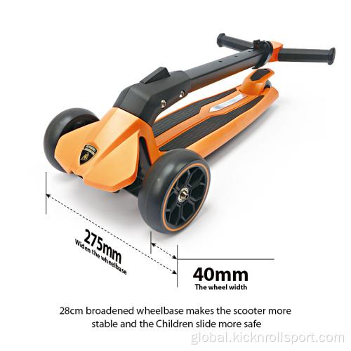 Electric Mobility Scooter Wholesale Anti-slip 3 Wheels Kids Kick Scooter Supplier